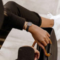  Shop Authentic Daniel Wellington Petite Ashfield Black Dial Black Mesh Strap Watch For Women - DW00100245 - Luxxuri