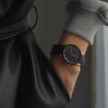  Shop Authentic Daniel Wellington Iconic Motion Black Dial Rubber Strap Watch For Women - DW00100426 - Luxxuri