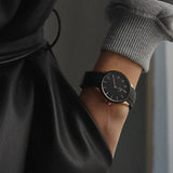  Shop Authentic Daniel Wellington Iconic Motion Black Dial Rubber Strap Watch For Women - DW00100426 - Luxxuri