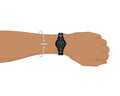  Shop Authentic Daniel Wellington Iconic Link Ceramic Black Dial Black Steel Strap Watch For Women - DW00100414 - Luxxuri