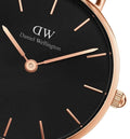  Shop Authentic Daniel Wellington Petite Cornwall Black Dial Black Nylon Strap Watch for Women - DW00100247 - Luxxuri