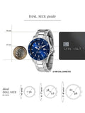  Shop Authentic Maserati Competizione Quartz Blue Dial Silver Steel Strap Watch For Men - R8853100036 - Luxxuri