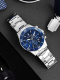  Shop Authentic Maserati Competizione Chronograph Blue Dial Silver Steel Strap Watch For Men - R8873600002 - Luxxuri