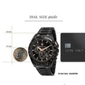  Shop Authentic Maserati Traguardo Chronograph Black Dial Black Steel Strap Watch For Men - R8873612048 - Luxxuri