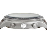  Shop Authentic Fossil Sport Tourer Chronograph White Dial Brown Leather Strap Watch for Men - FS6042 - Luxxuri
