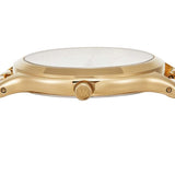  Shop Authentic Michael Kors Runway Three-Hand White Dial Gold Steel Strap Watch for Women - MK7472 - Luxxuri