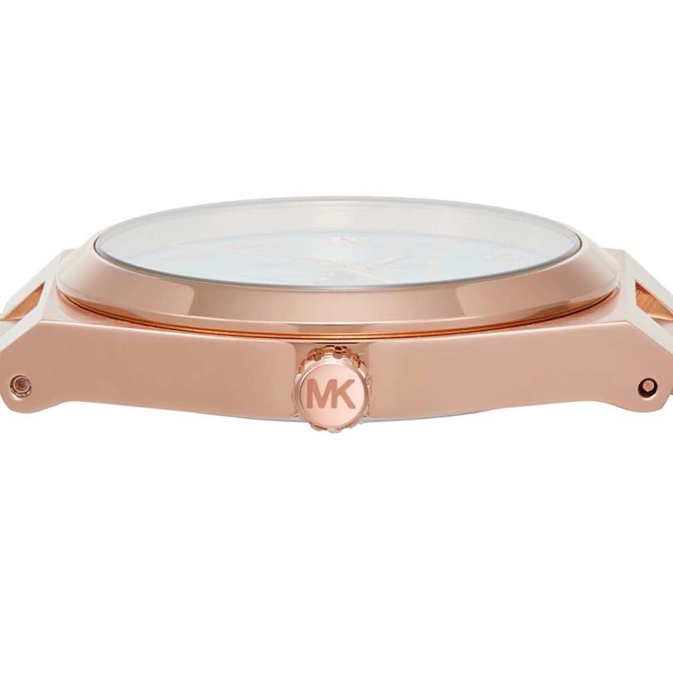  Shop Authentic Michael Kors Lennox Analog Pink Dial Rose Gold Steel Strap Watch for Women - MK7462 - Luxxuri