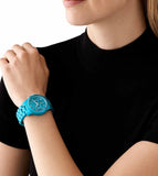 Shop Authentic Michael Kors Runway Limited Edition Blue Dial Blue Steel Strap Watch for Women - MK7479LE - Luxxuri