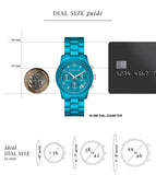  Shop Authentic Michael Kors Runway Limited Edition Blue Dial Blue Steel Strap Watch for Women - MK7479LE - Luxxuri