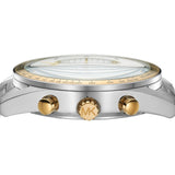  Shop Authentic Michael Kors Accelerator Chronograph White Dial Silver Steel Strap Watch For Men - MK9112 - Luxxuri