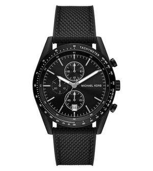  Shop Authentic Michael Kors Accelerator Chronograph Black Dial Black Nylon Strap Watch for Men - MK9143 - Luxxuri