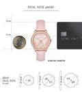  Shop Authentic Michael Kors Sage Three-Hand Mother of Pearl Pink Dial Pink Leather Strap Watch for Women - MK4820 - Luxxuri