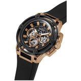  Shop Authentic Guess Matrix Multifunction Black Dial Black Rubber Strap Watch For Men - GW0423G5 - Luxxuri