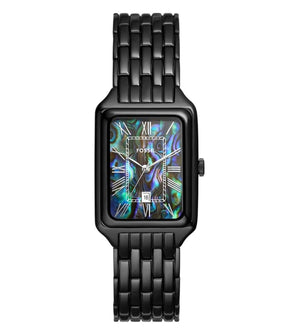  Shop Authentic Fossil Raquel Three Hand Date Black Dial Black Steel Strap Watch For Women - ES5340 - Luxxuri