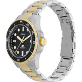  Shop Authentic Fossil Blue Dive Three Hand Black Dial Two Tone Steel Strap Watch For Women - ES5349 - Luxxuri