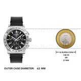  Shop Authentic Salvatore Ferragamo 1927 Chrono Analog Black Dial Black Leather Strap Watch for Men -  SFKZ00123 - Luxxuri