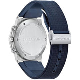  Shop Authentic Salvatore Ferragamo Sapphire Chrono Blue Dial Blue Rubber Strap Watch for Men - SFME00923 - Luxxuri