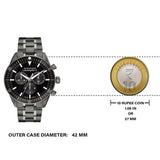  Shop Authentic Movado Heritage Calendoplan Chronograph Black Dial Black Steel Strap Watch For Men - 3650125 - Luxxuri