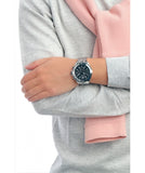  Shop Authentic Guess Surge Chronograph Black Dial Silver Steel Strap Watch for Men - W1258G1 - Luxxuri