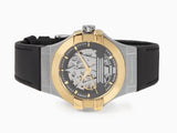  Shop Authentic Maserati Potenza Automatic Skeleton Grey Dial Black Leather Strap Watch For Men - R8821108037 - Luxxuri