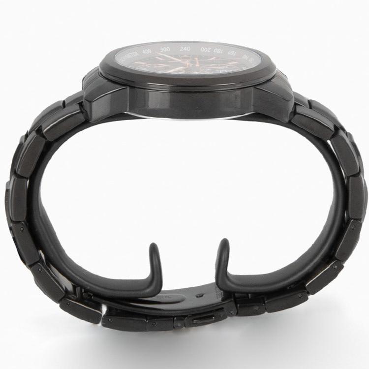  Shop Authentic Maserati Successo Solar Black Dial Grey Steel Strap Watch For Men - R8873645001 - Luxxuri