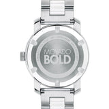  Shop Authentic Movado Bold Ceramic Silver Dial Silver Steel Strap Watch for Women - 3600638 - Luxxuri