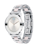  Shop Authentic Movado Bold Silver Dial Two Tone Steel Strap Watch for Women - 3600702 - Luxxuri
