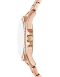  Shop Authentic Michael Kors Kacie Three-Hand White Dial Rose Gold Steel Strap Watch for Women - MK4853 - Luxxuri