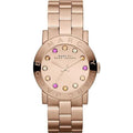  Shop Authentic Marc Jacobs Amy Dexter Rose Gold Dial Rose Gold Steel Strap Watch for Women - MBM3216 - Luxxuri