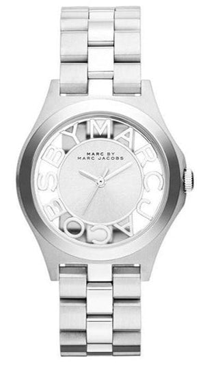  Shop Authentic Marc Jacobs Henry White Dial Silver Steel Strap Watch for Women - MBM3291 - Luxxuri
