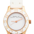  Shop Authentic Marc Jacobs Blade White Dial White Leather Strap Watch for Women - MBM1179 - Luxxuri