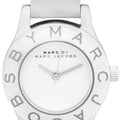  Shop Authentic Marc Jacobs Mini Blade White Dial White Leather Strap Watch for Women - MBM1206 - Luxxuri