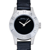  Shop Authentic Marc Jacobs Blade Black Dial Black Leather Strap Watch for Women - MBM1211 - Luxxuri