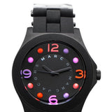  Shop Authentic Marc Jacobs Pelly Black Dial Black Silicone Strap Watch for Women - MBM2543 - Luxxuri