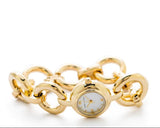 Shop Authentic Marc Jacobs Rock White Dial Gold Steel Strap Watch for Women - MBM3005 - Luxxuri