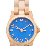 Shop Authentic Marc Jacobs Henry Blue Dial Rose Gold Steel Strap Watch for Women - MBM3213 - Luxxuri