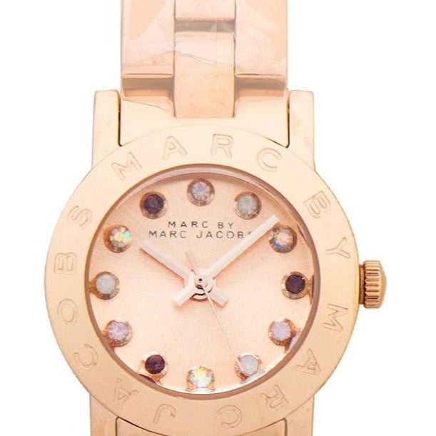  Shop Authentic Marc Jacobs Amy Rose Gold Dial Rose Gold Steel Strap Watch for Women - MBM3219 - Luxxuri