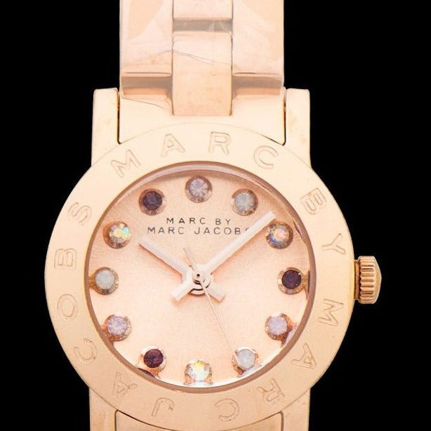  Shop Authentic Marc Jacobs Amy Rose Gold Dial Rose Gold Steel Strap Watch for Women - MBM3219 - Luxxuri