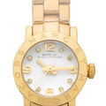  Shop Authentic Marc Jacobs Amy Dinky White Dial Gold Steel Strap Watch for Women - MBM3226 - Luxxuri