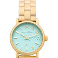  Shop Authentic Marc Jacobs Baker Mint Green Dial Gold Steel Strap Watch for Women - MBM3284 - Luxxuri