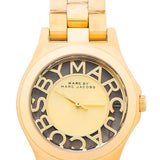  Shop Authentic Marc Jacobs Henry Gold Dial Gold Steel Strap Watch for Women - MBM3292 - Luxxuri