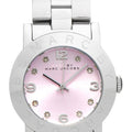  Shop Authentic Marc Jacobs Amy Life Pink Dial Silver Steel Strap Watch for Women - MBM3300 - Luxxuri