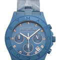  Shop Authentic Marc Jacobs Blade Chronograph Blue Dial Blue Steel Strap Watch for Women - MBM8581 - Luxxuri