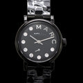  Shop Authentic Marc Jacobs Marc Black Dial Black Steel Strap Watch for Women - MBM8673 - Luxxuri