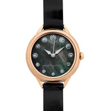  Shop Authentic Marc Jacobs Betty Mother of Pearl Black Dial Black Leather Strap Watch for Women - MJ1513 - Luxxuri