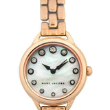  Shop Authentic Marc Jacobs Betty Mother of Pearl White Dial Rose Gold Steel Strap Watch for Women - MJ3511 - Luxxuri