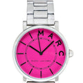 Marc Jacobs Roxy Pink Dial Silver Steel Strap Watch for Women - MJ3524