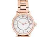  Shop Authentic Marc Jacobs Roxy White Dial Rose Gold Steel Strap Watch for Women - MJ3527 - Luxxuri