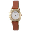  Shop Authentic Marc Jacobs Mini Blade White Dial Brown Leather Strap Watch for Women - MBM1219 - Luxxuri