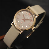  Shop Authentic Marc Jacobs Baker Grey Dial Grey Leather Strap Watch for Women - MBM1318 - Luxxuri